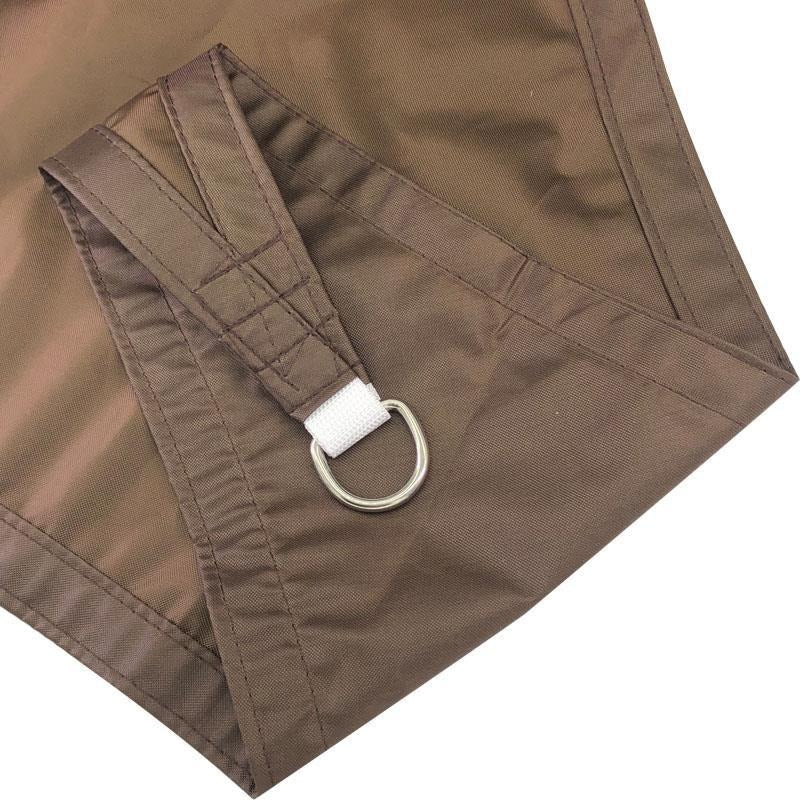 Brown Rectangular Shade Sail