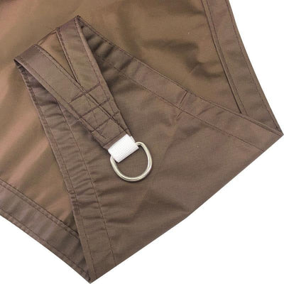 Brown Rectangular Shade Sail