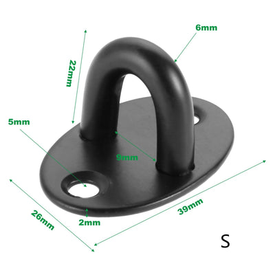 black wall mount