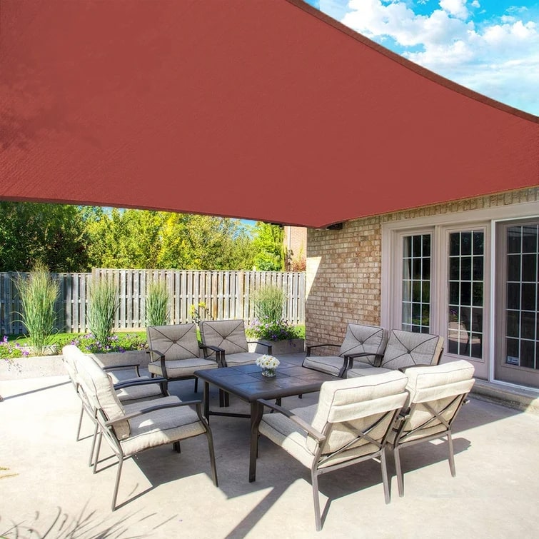 Rectangular Shade Sail Bordeaux