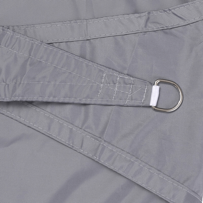 Gray Rectangular Shade Sail