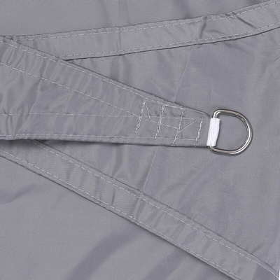 Gray Rectangular Shade Sail