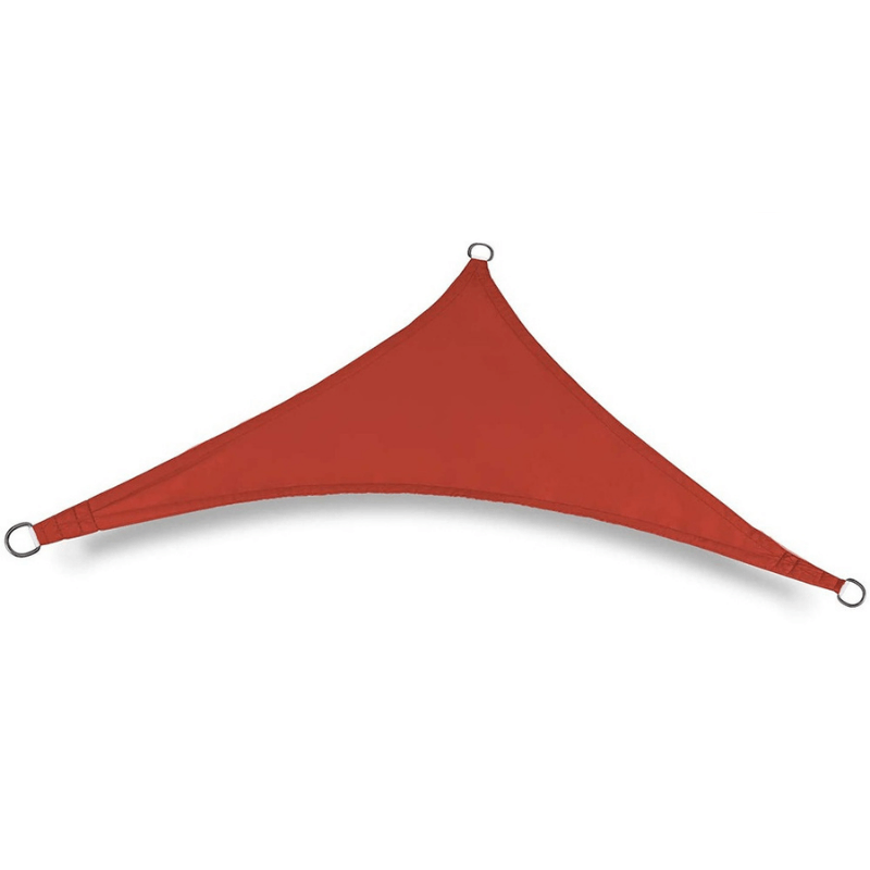 Red Triangular Shade Sail