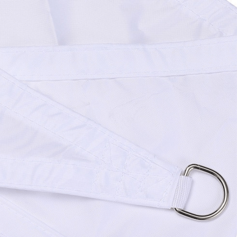 White Rectangular Shade Sail