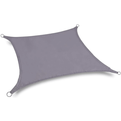 Gray Rectangular Shade Sail