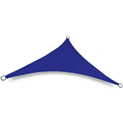 Blue Triangular Shade Sail