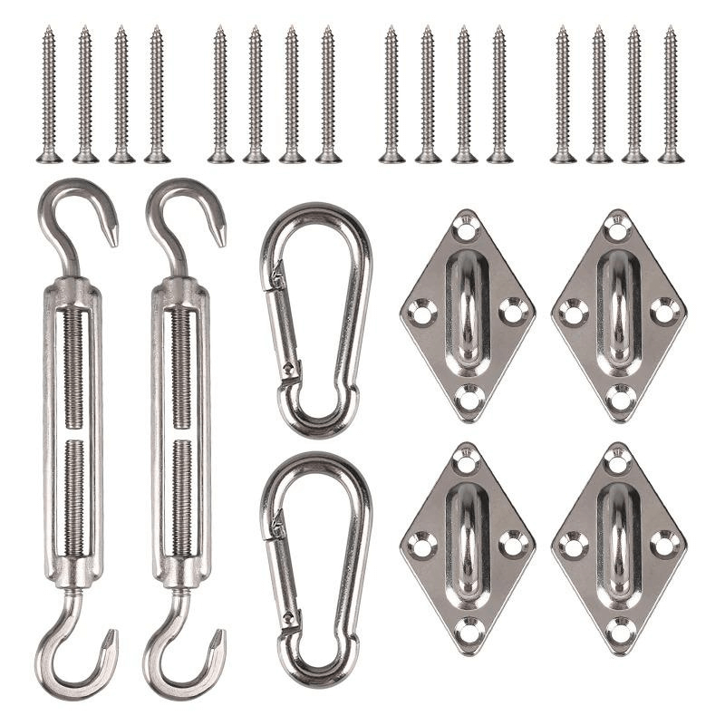 Shade sail fixing kit