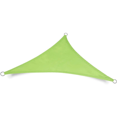 Green Triangular Shade Sail