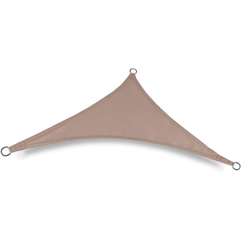 Taupe Triangular Shade Sail