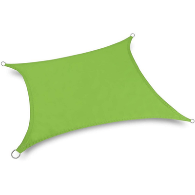 Green Rectangular Shade Sail