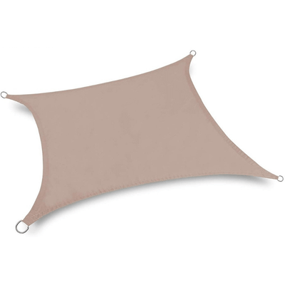 Rectangular Shade Sail Taupe