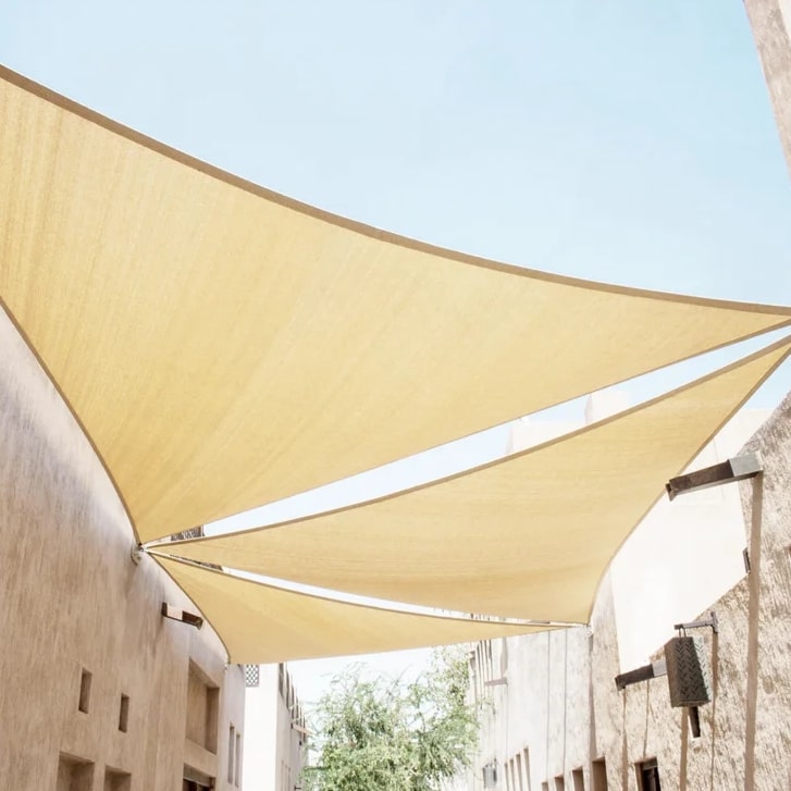 Triangular Shade Sail Sand
