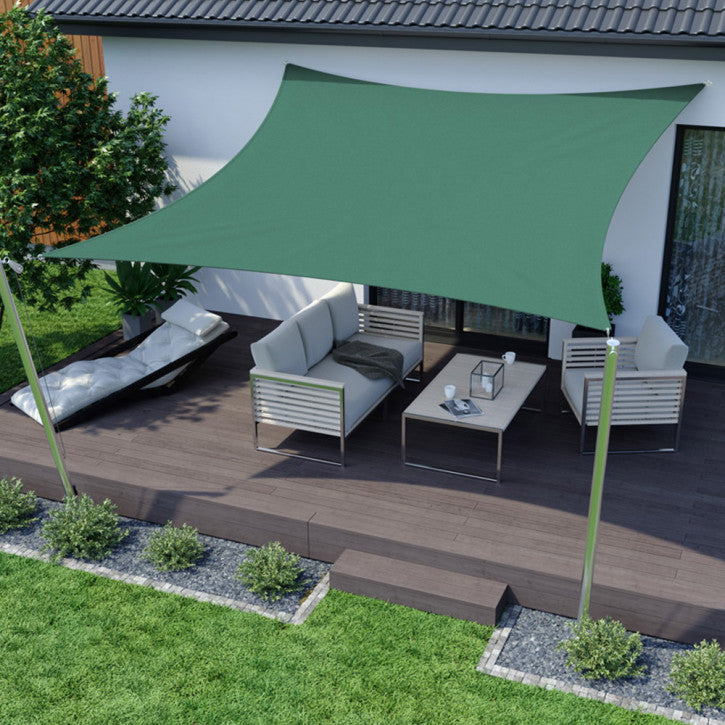 Square Shade Sail Pine
