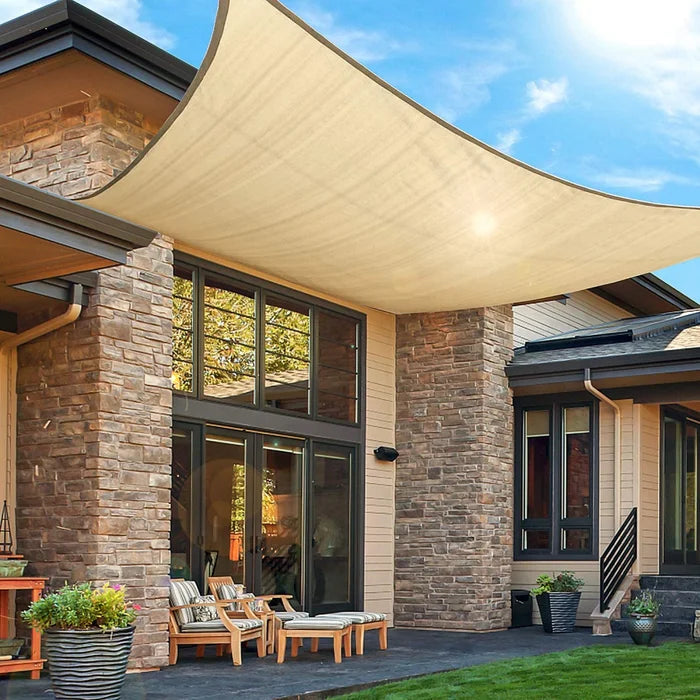 Rectangular Shade Sail Sand