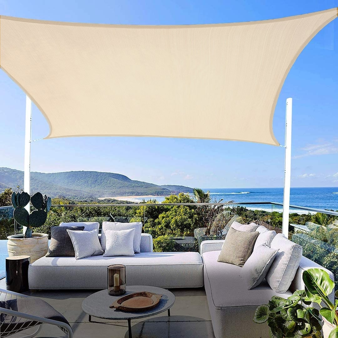 Square Beige Shade Sail