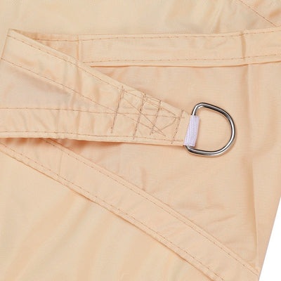 Triangular Shade Sail Beige Cream