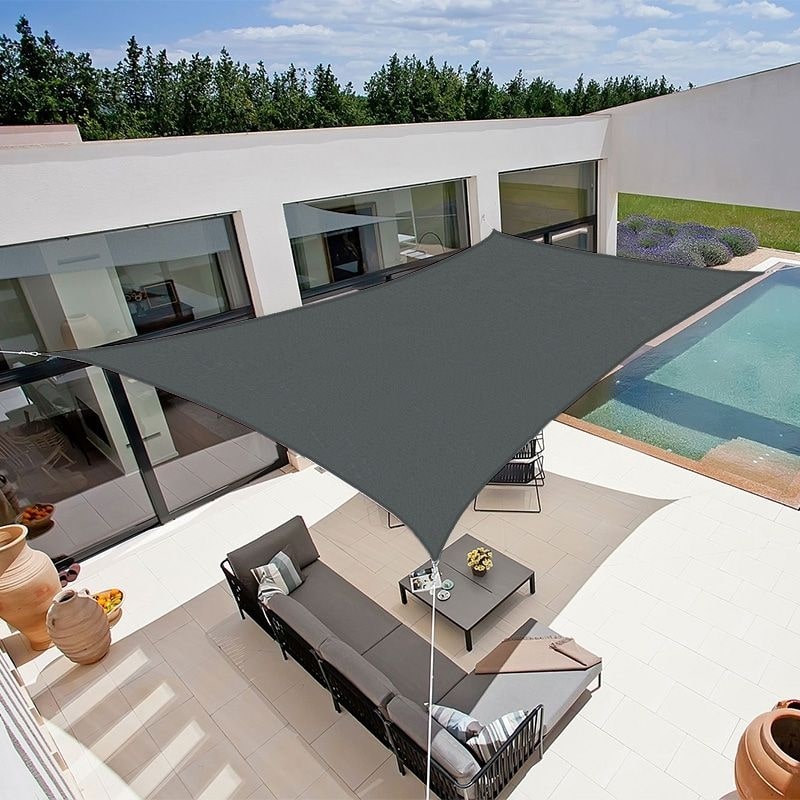 Rectangular Shade Sail Anthracite