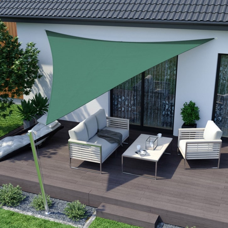 Triangular Shade Sail Pine